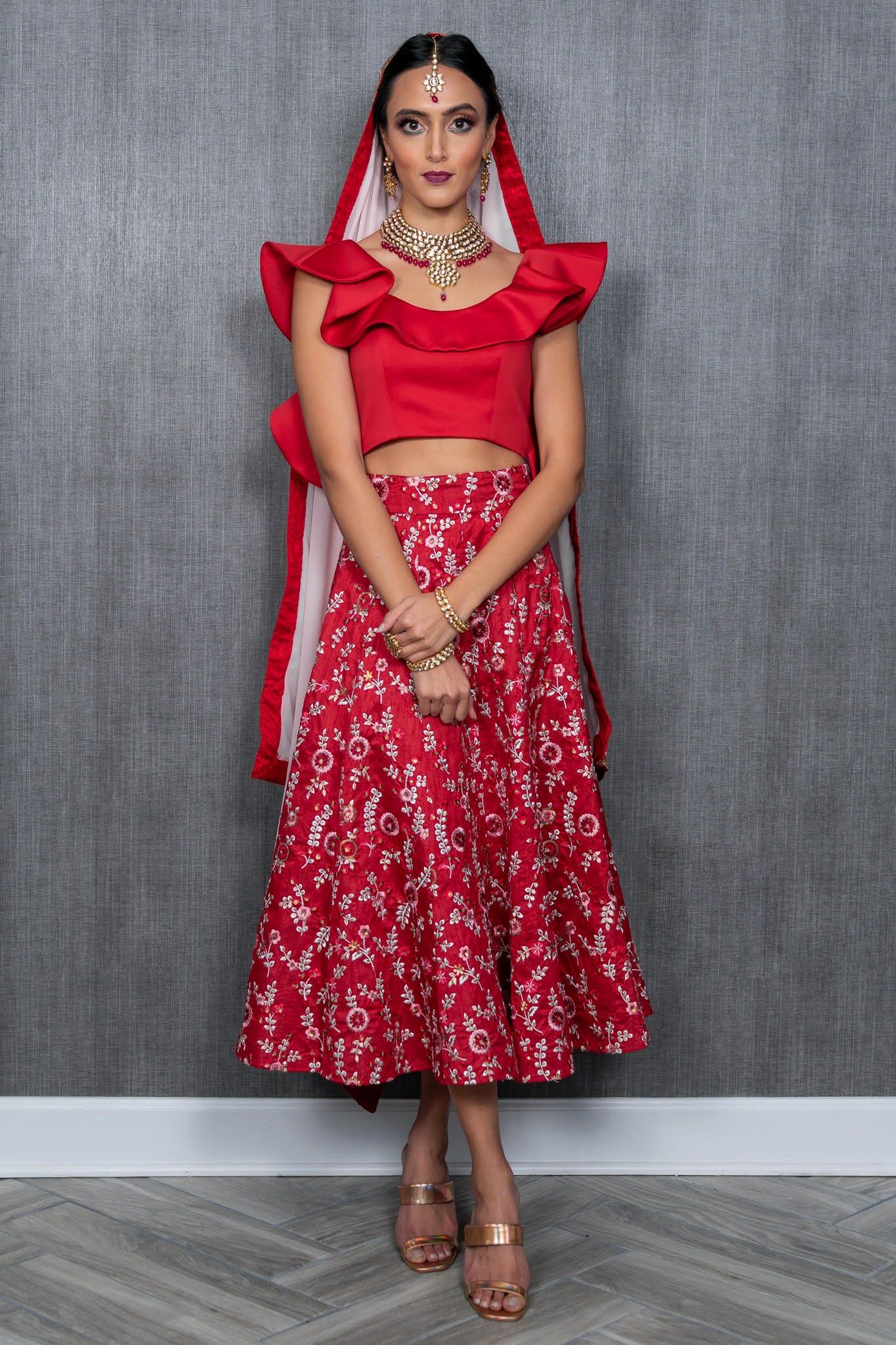 Lehenga midi discount