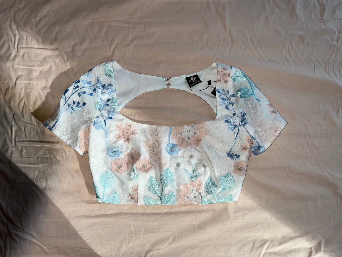 RIVA Floral Embroidered Top (Sample)