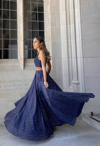ALISHA Polkadot Lehenga Skirt (Last in Stock)