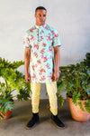 RAYMAN Marigold Kurta Shirt - Front View - Harleen Kaur - South Asian Menswear