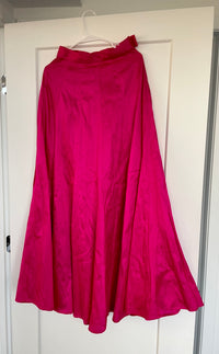DIVYA Fuchsia Silk Skirt (reFresh)