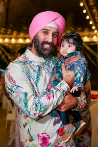 TEJAS Caribbean Floral Kurta