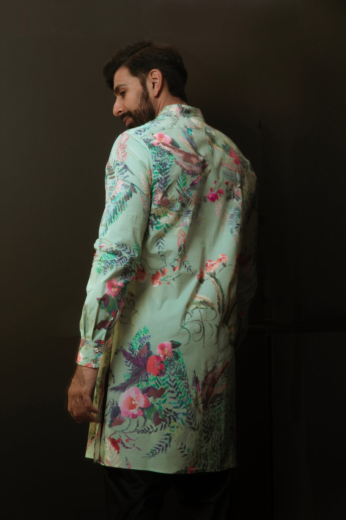 TEJAS Caribbean Floral Kurta