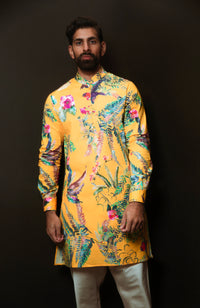 TEJAS Caribbean Floral Kurta