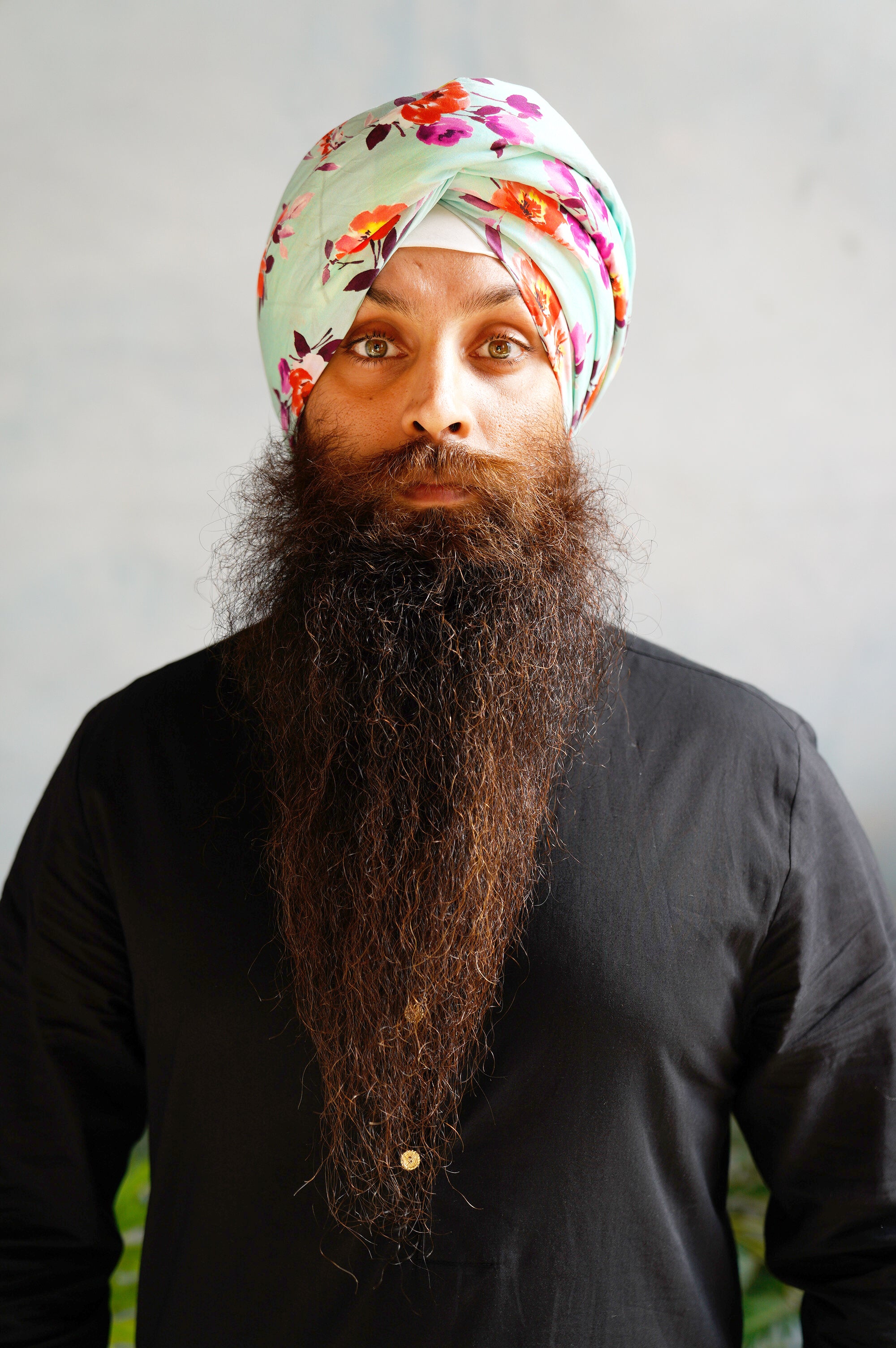 MAHA Marigold Floral Turban | HARLEEN KAUR – HarleenKaur