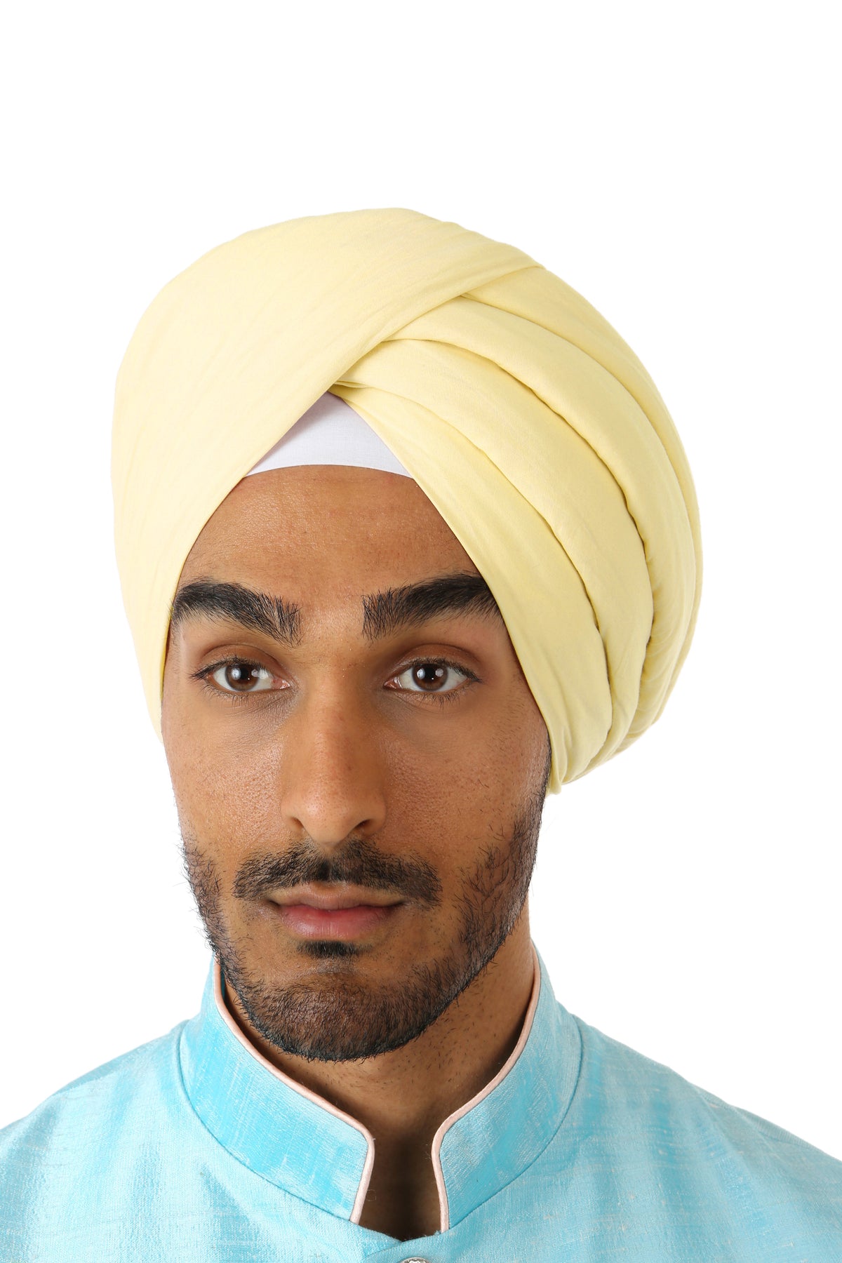 MAHA Spring Turban - Front View - Harleen Kaur - South Asian Menswear